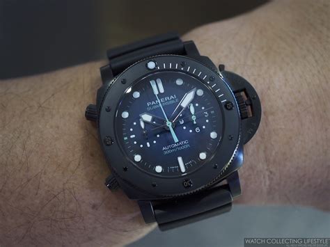 SIHH 2019: Panerai Submersible Chrono Guillaume Néry Special 